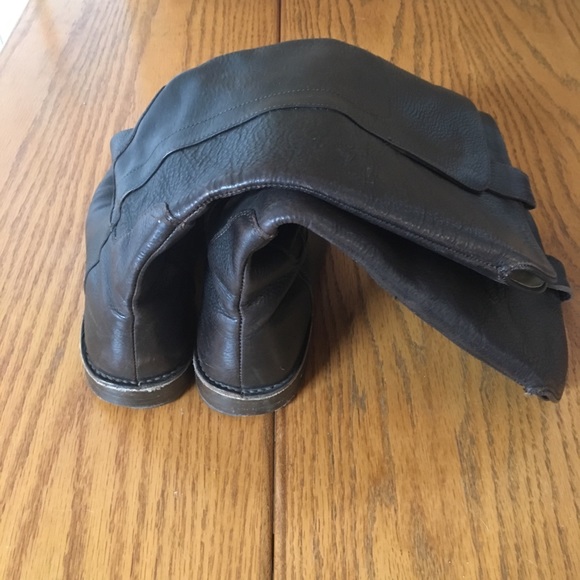 Frye Paige Tall Riding Boot 77535 in Dark Brown - Picture 3 of 6